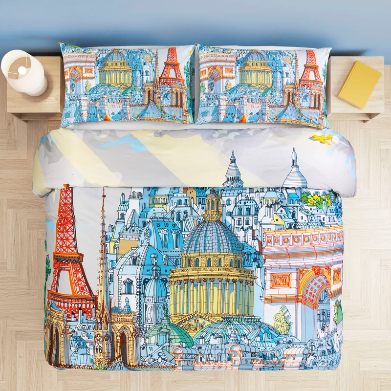 copripiumino-con-federe-caleffi-paris-cotone-12253