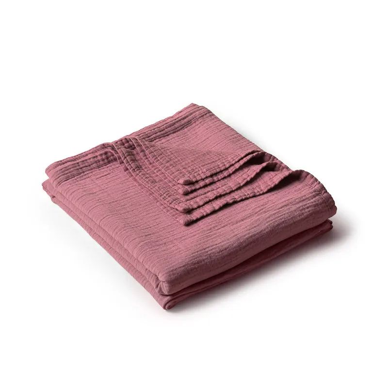 Copriletto in mussola di cotone