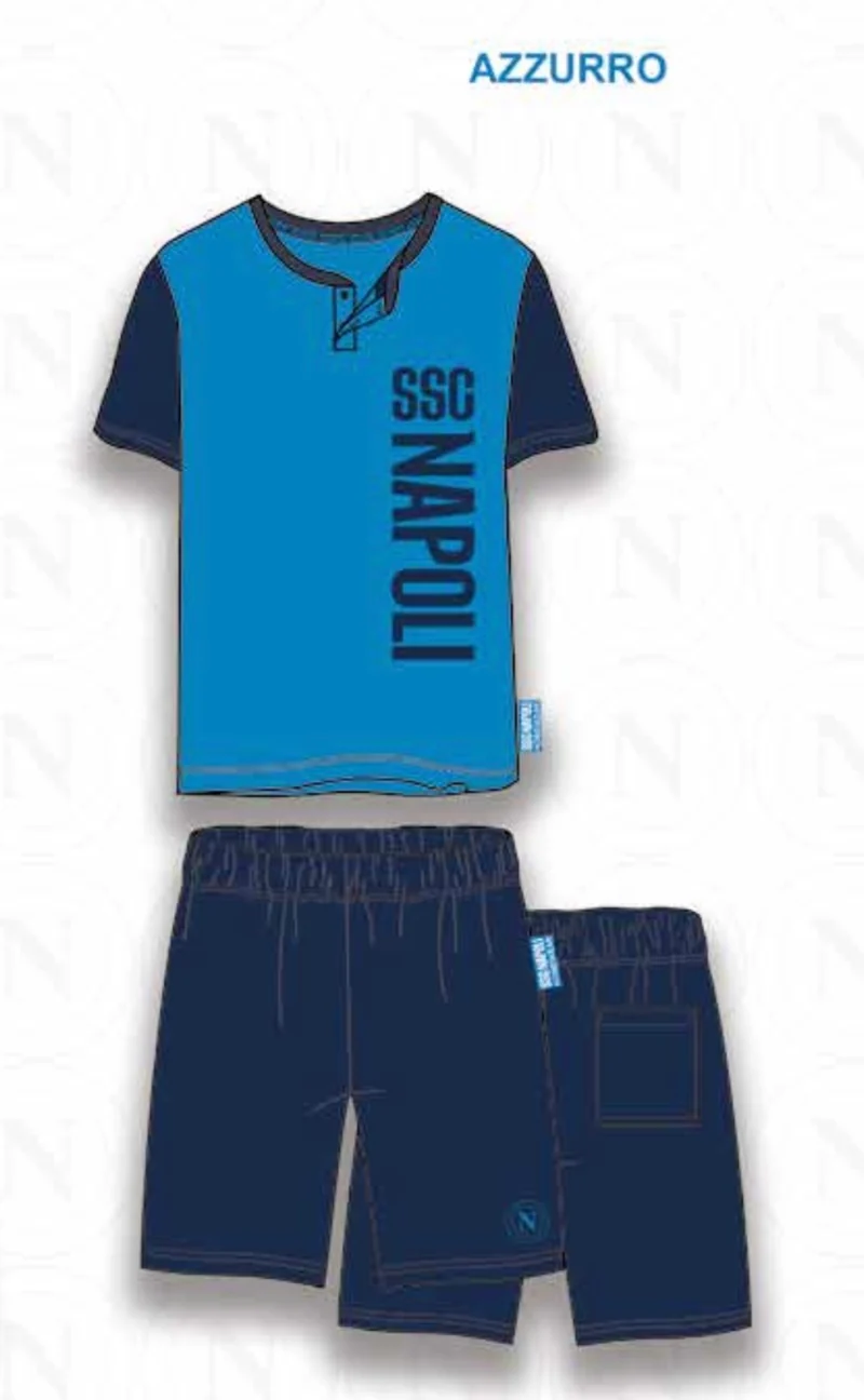 Pigiama uomo corto Ssc Napoli 2115