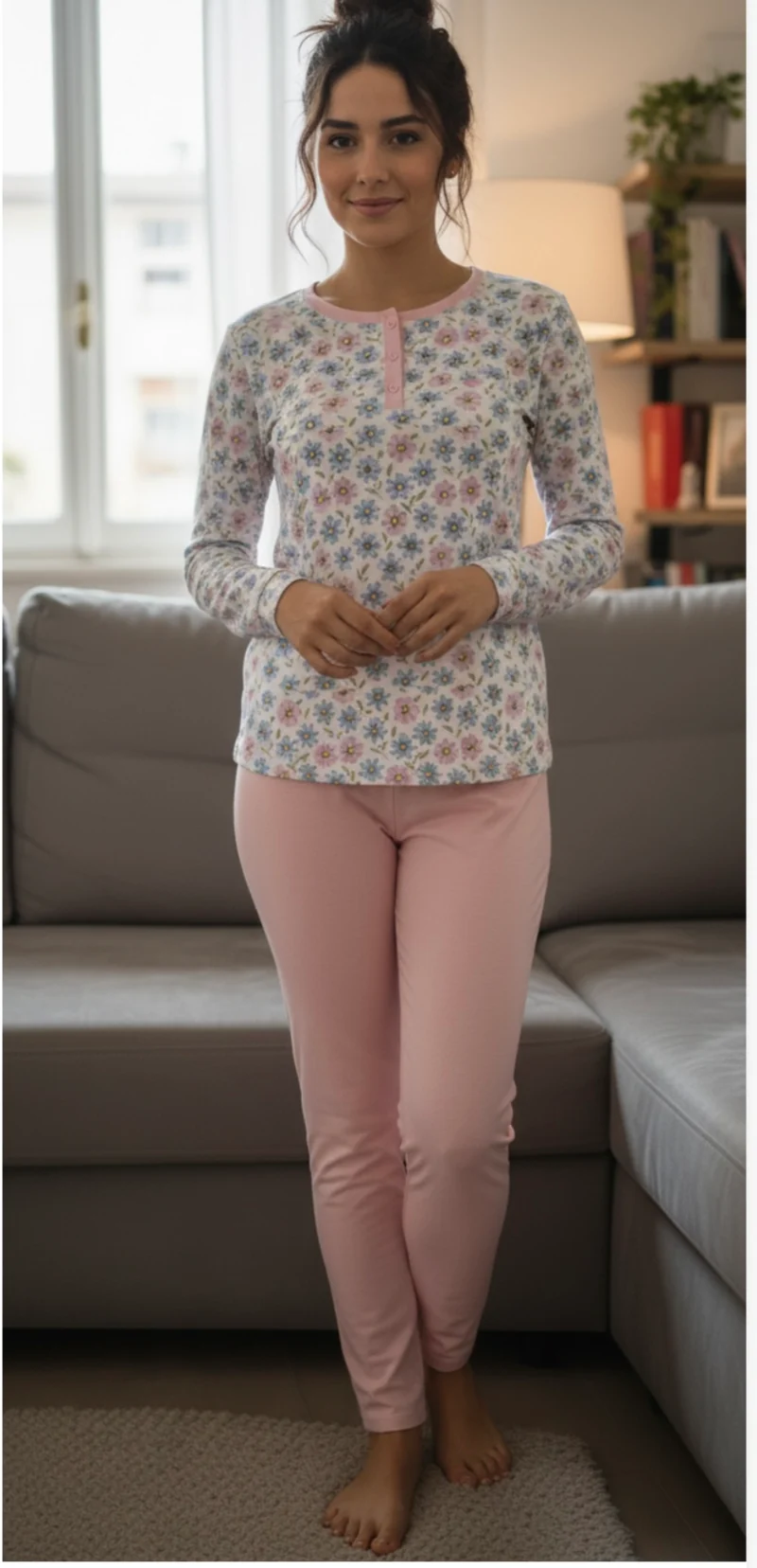 Pigiama donna cotone Essendo 1602