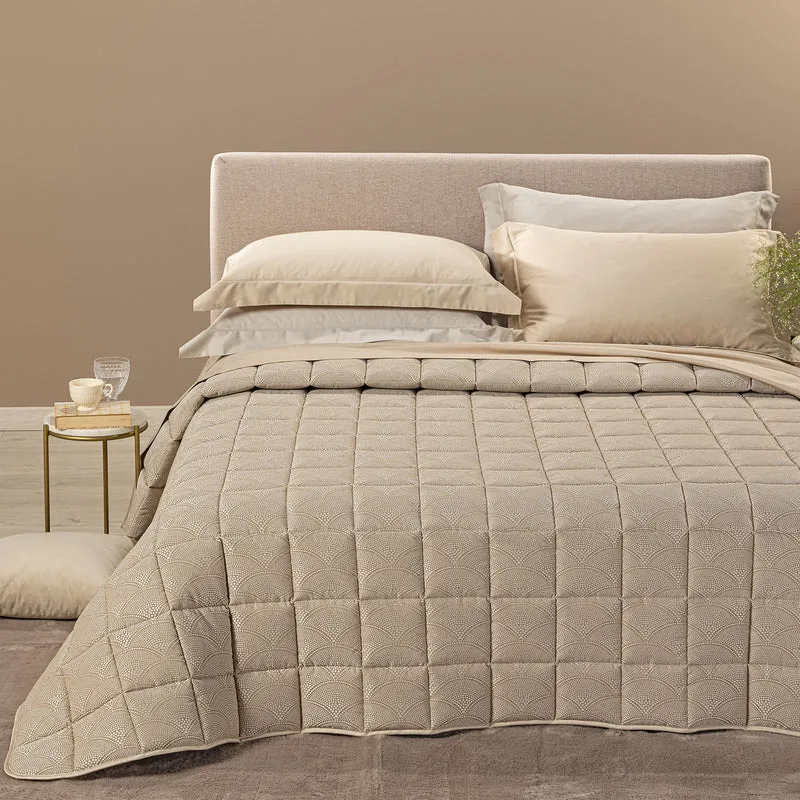 Trapunta Leggerissima Gemma in Raso Jacquard 200 gr/mq