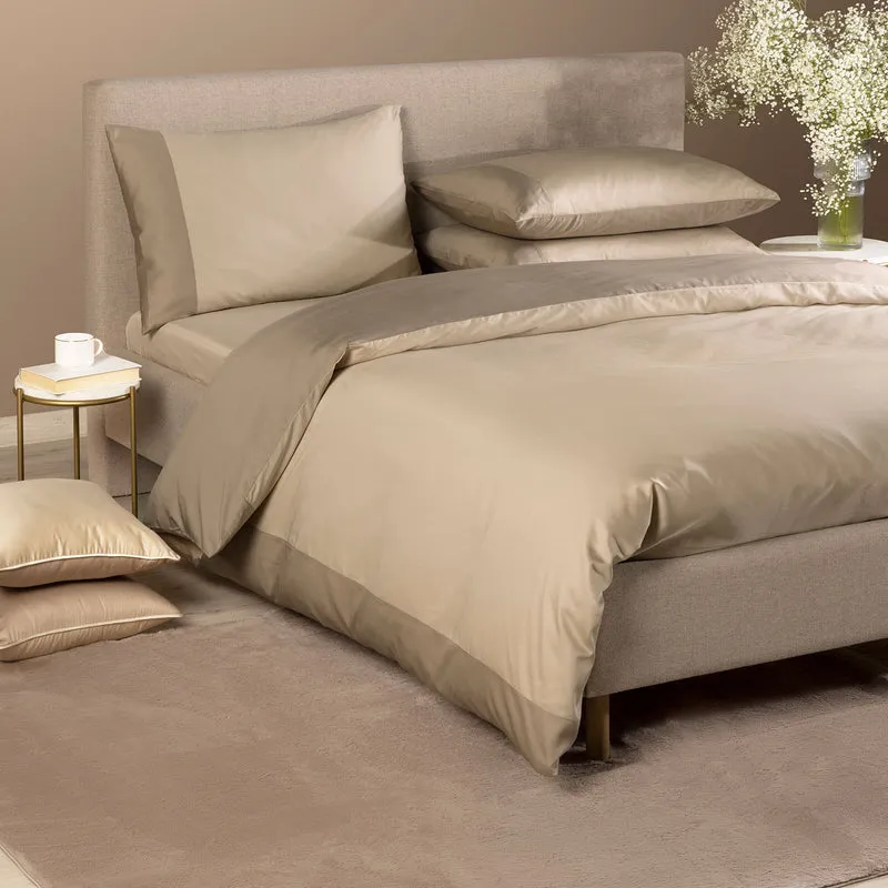 Completo Copripiumino Suite Double in Raso di cotone