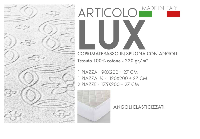 Coprimaterasso ZAMBAITI LUX
