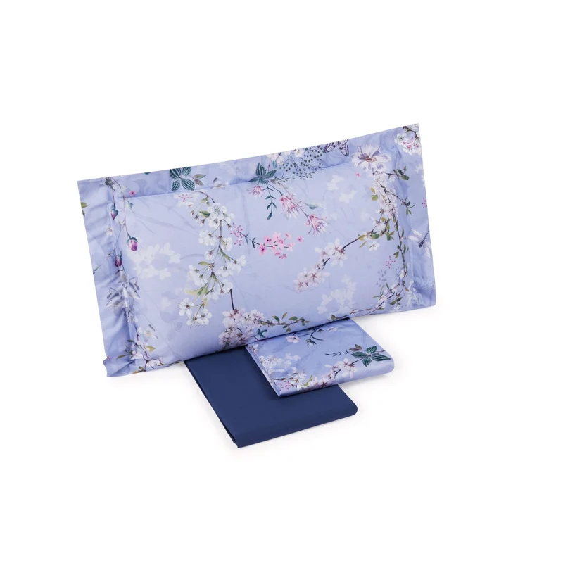 Completo Lenzuola dream Floreale in Raso di cotone