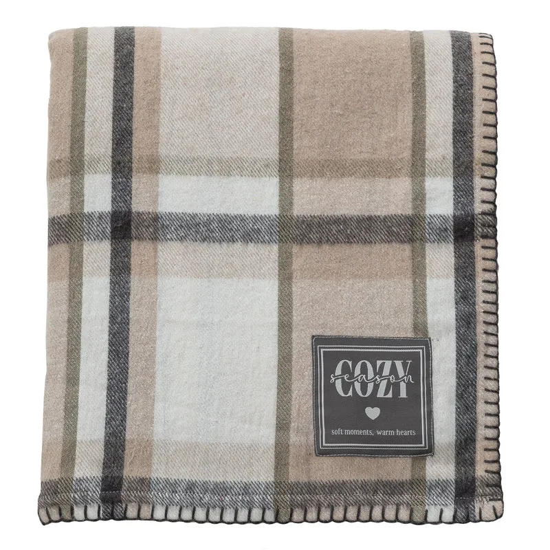 Coperta Cozly Lovely Reindeer 150x200 cm Cozly Beige