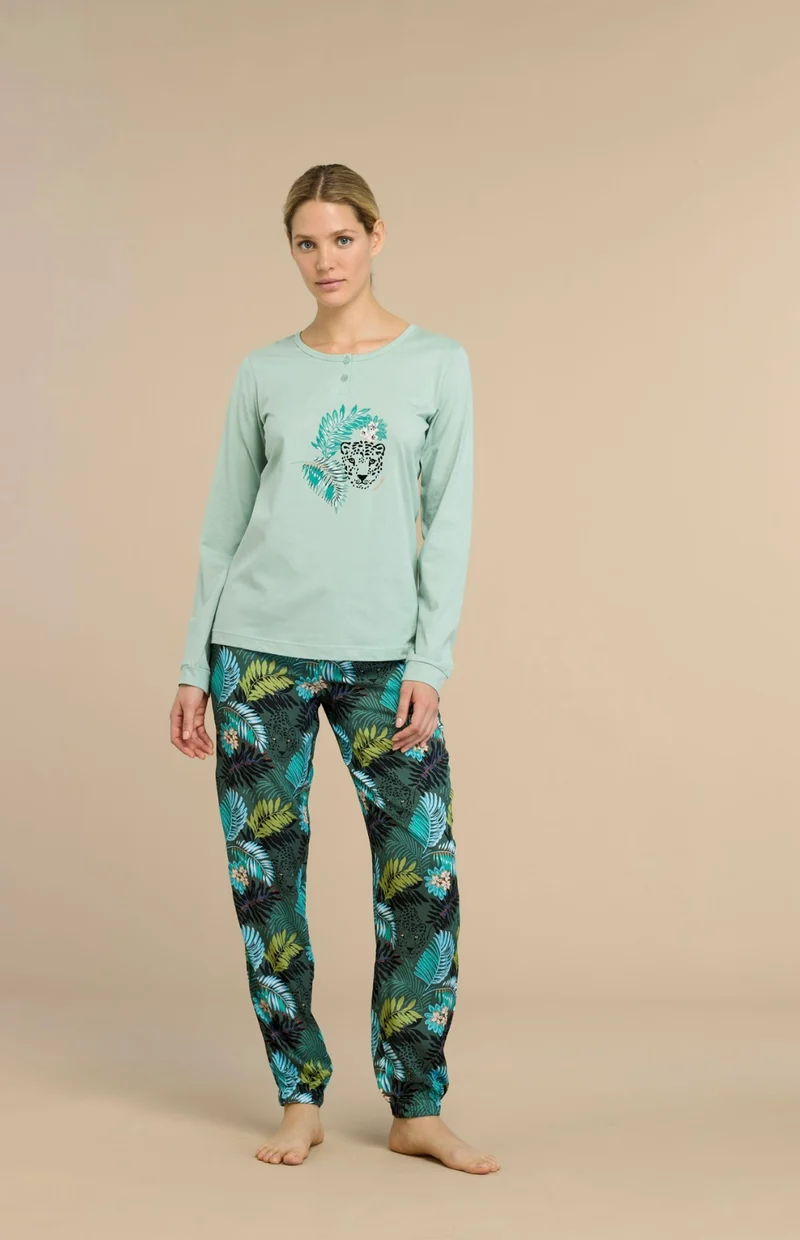 Pigiama donna cotone Noidinotte 9025