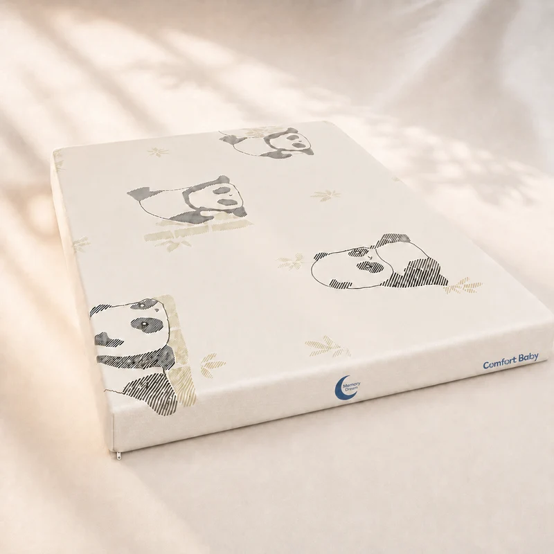 Colchón para Cuna de Bebé Memory Dream – Repelente a Líquidos con Funda Lavable