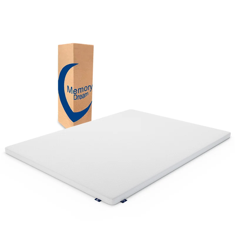 Colchoneta Sobrecolchón Memory Dream – Topper con Funda Lavable