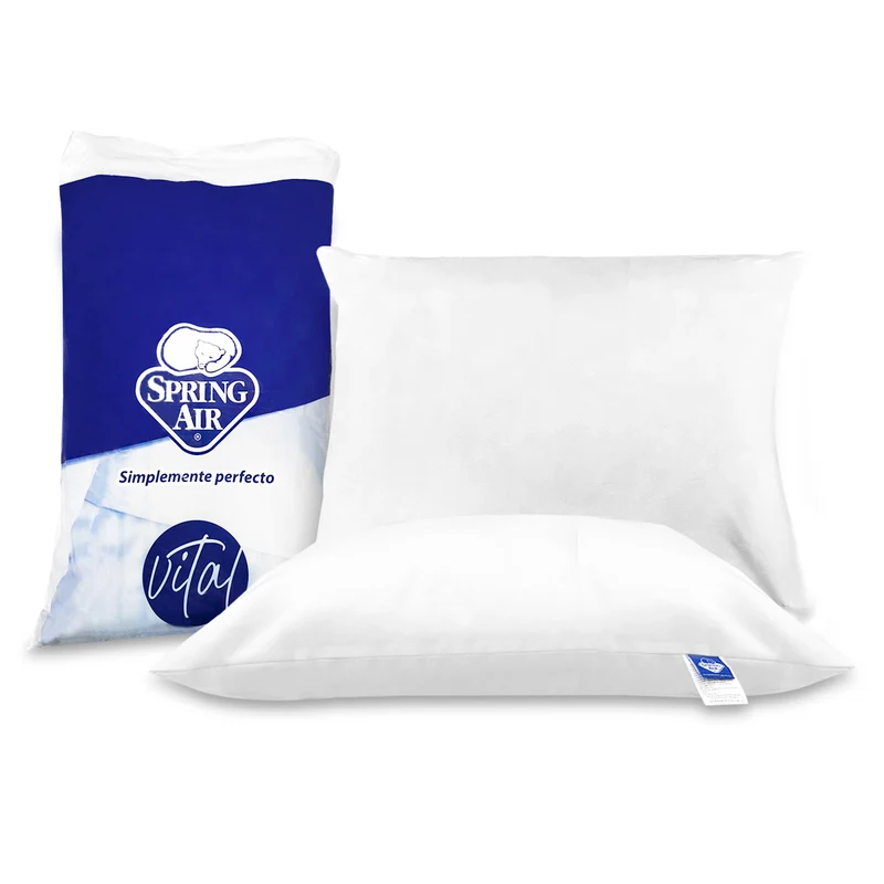 Paquete de 2 Almohadas Spring Air Vitale – Confort Diario y Soporte Equilibrado