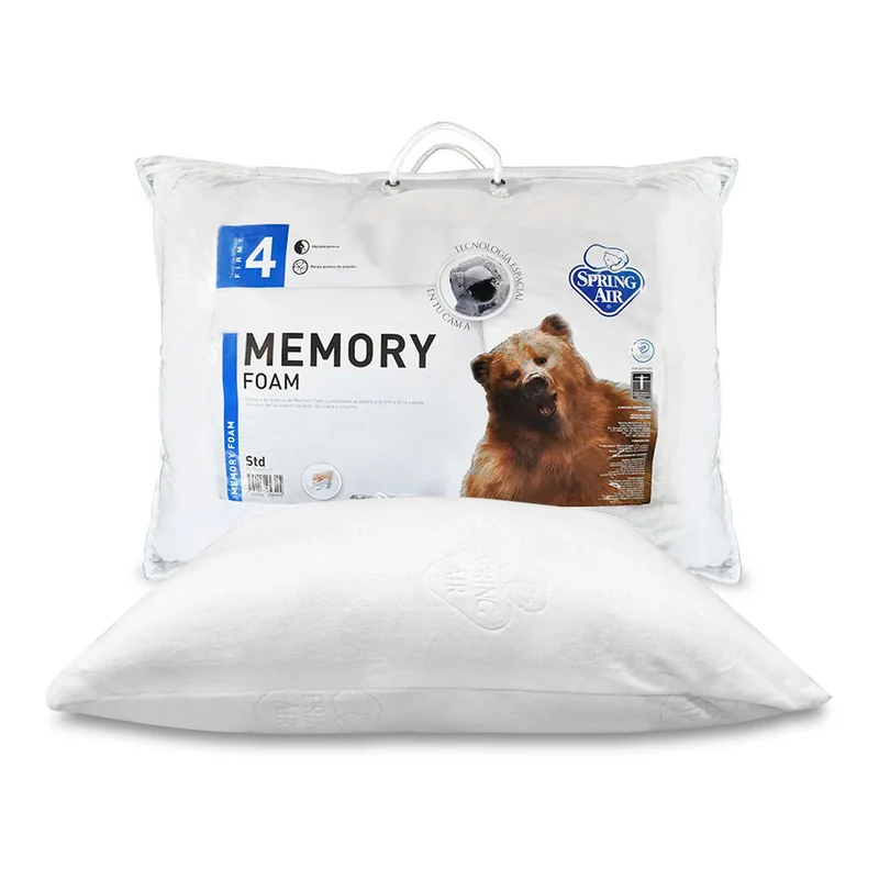 Almohada Spring Air Memory Foam Ajustable