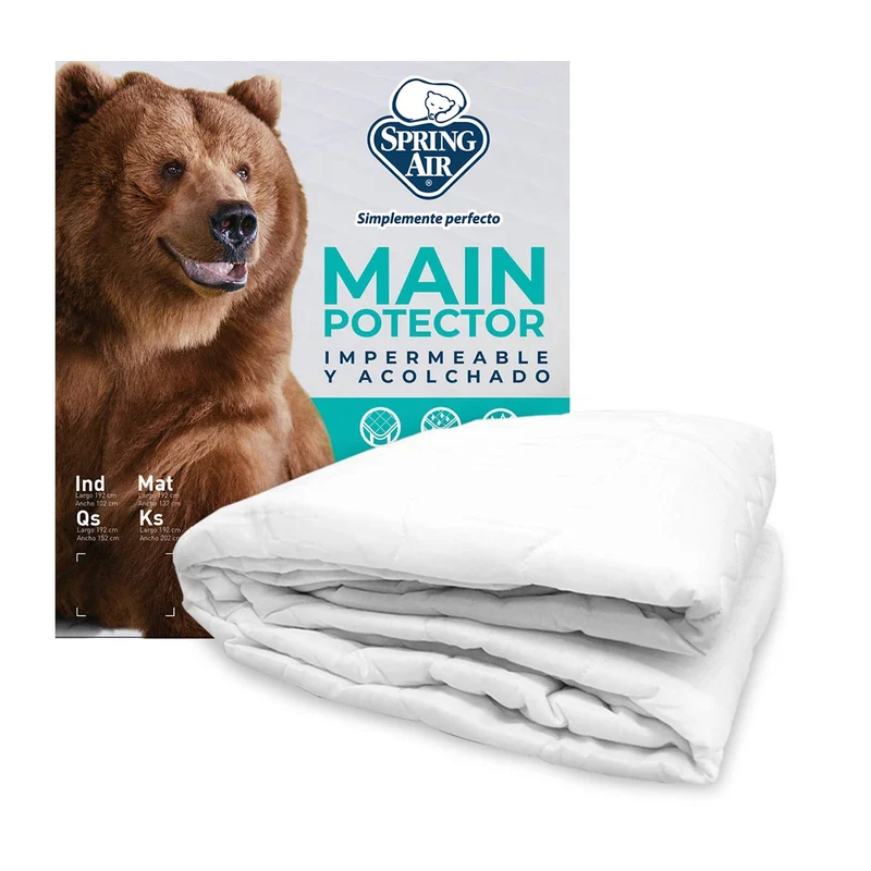 Protector de Colchón Main Spring Air – Impermeable y Transpirable