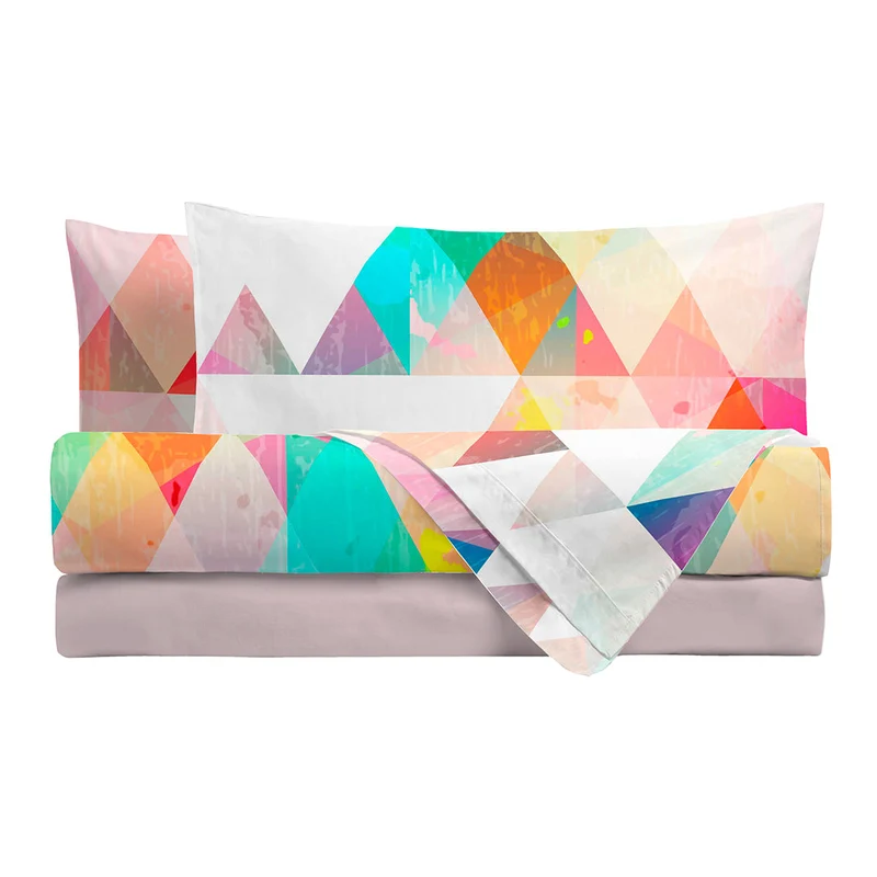 Di Maestro Completo Letto Stampa Digitale Matrimoniale Dalton Multicolor