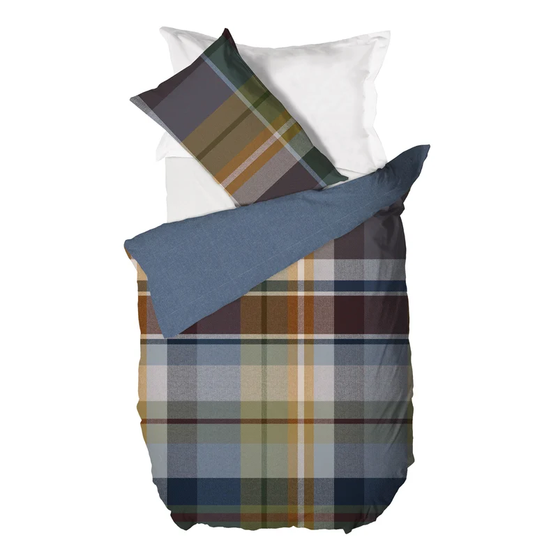 Parure Copripiumino Singola in Cotone con Stampa - Fantasia Wrap Me Ralph Blue