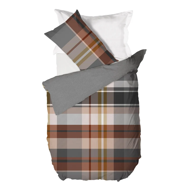Parure Copripiumino Piazza e Mezza in Cotone con Stampa - Fantasia Wrap Me Ralph Beige