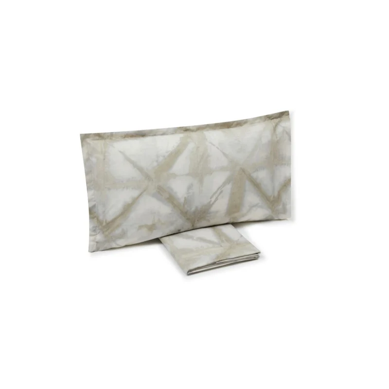 Copripiumino con federe shibori in Percalle Luisiana