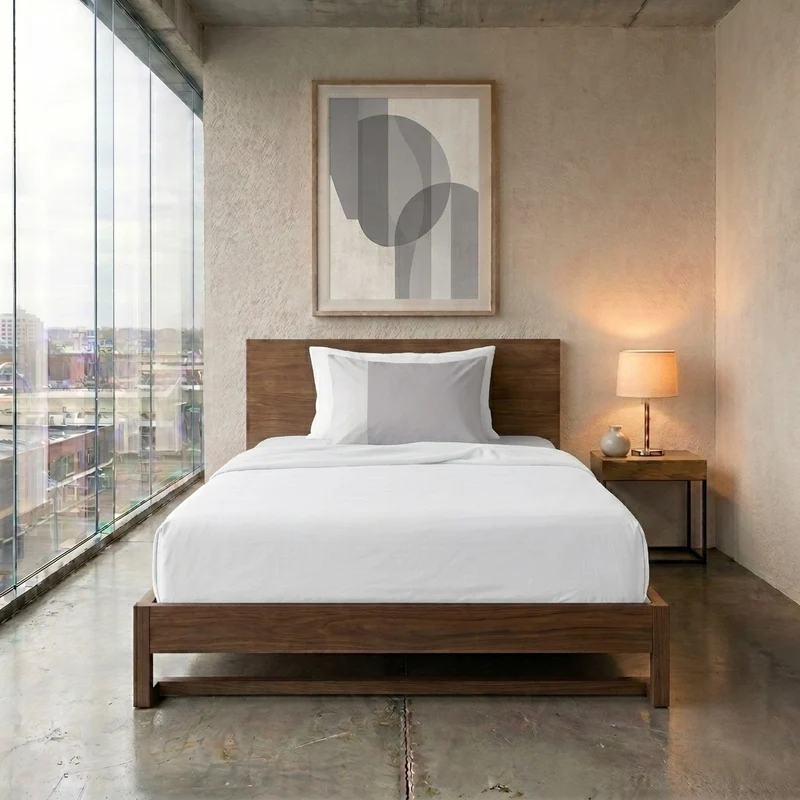 Happidea Completo Letto Piazza e Mezza in Cotone Bicolore Bianco/Perla