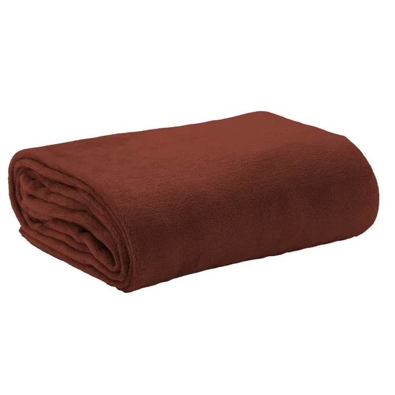 Coperta 150x200cm Whisky Tinta Unita Rust