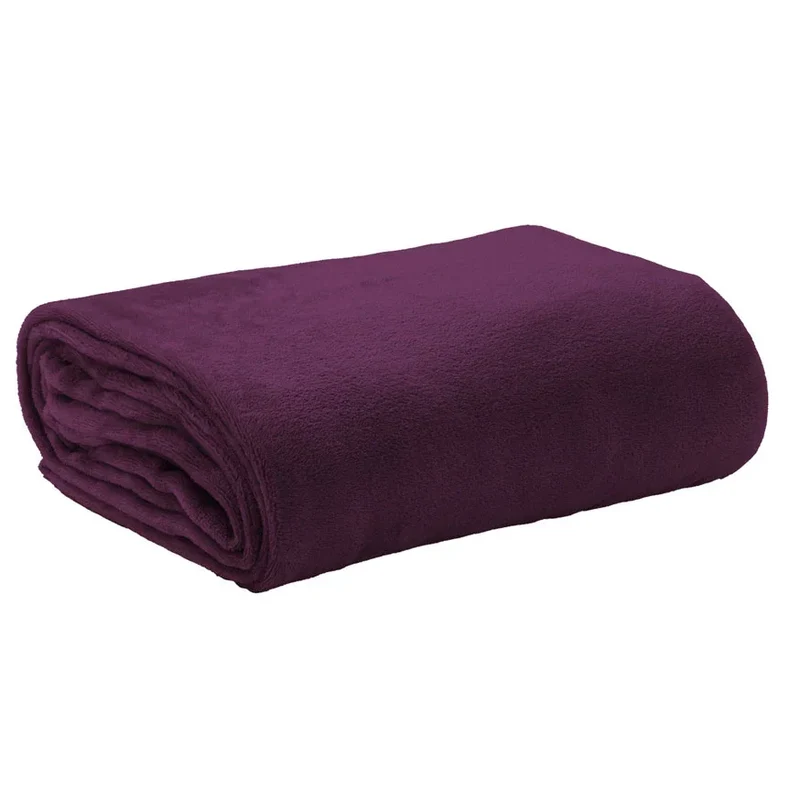 Coperta 250x200cm Whisky Tinta Unita Purple