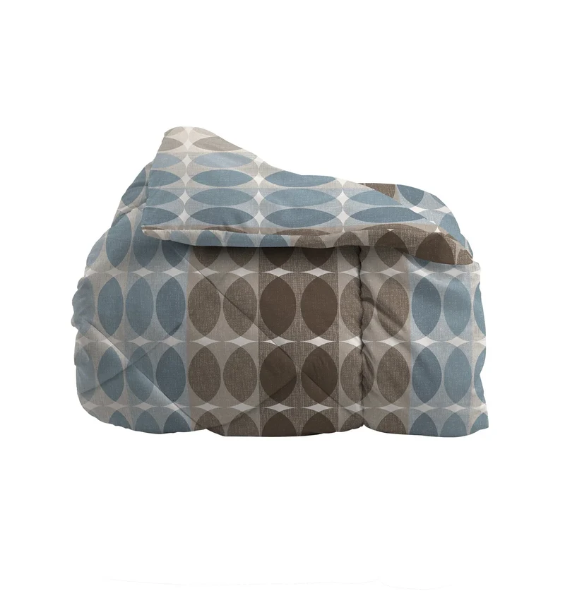 Trapunta Singola 170x250 cm con Stampa Acqua Adrian Brown