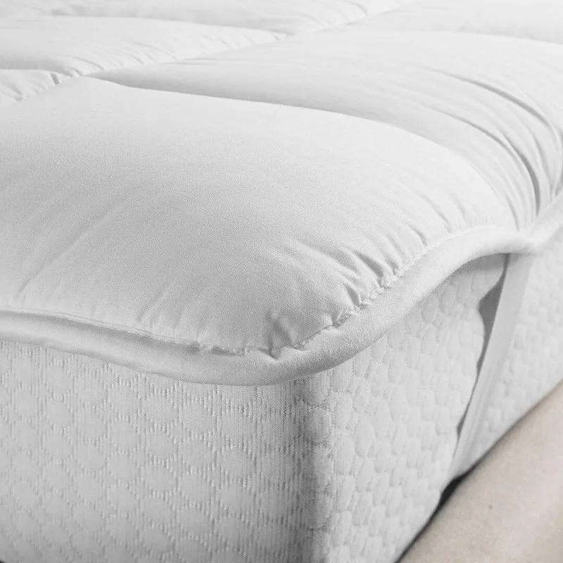 EasyDream Topper Singolo 4 Stagioni Tinta Unita White