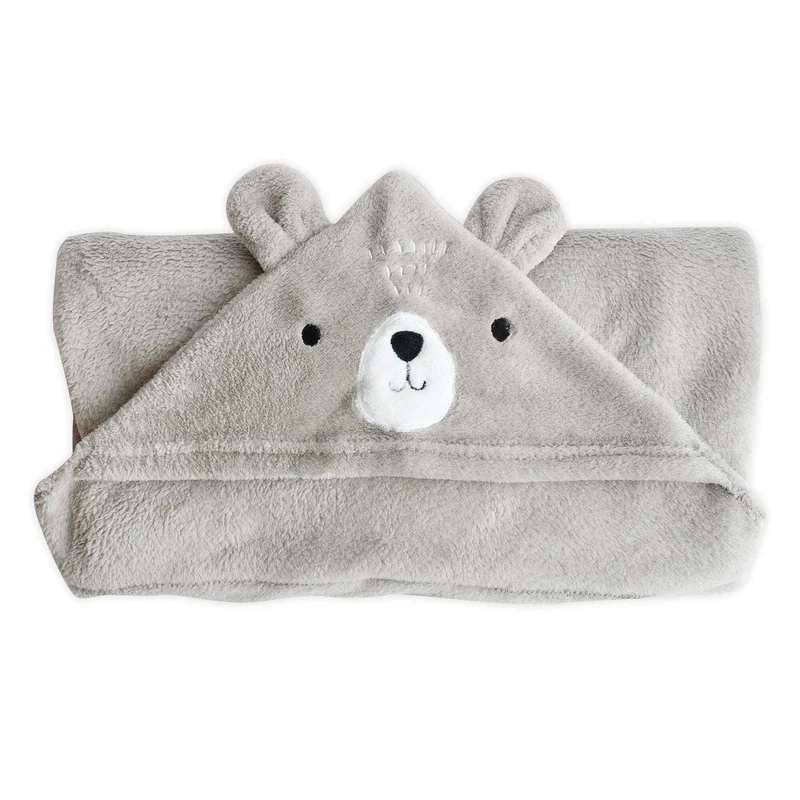 Coperta con Cappuccio Standard Bear Brown