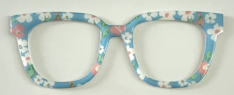 Murphy Topper; flowers on light blue