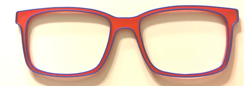 Kirby Topper; red with blue outline