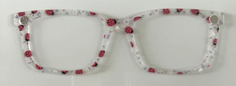 Kirby Topper; translucent ladybugs