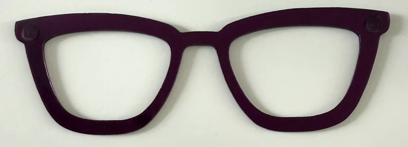 Izzy Topper; plum mirror stacker