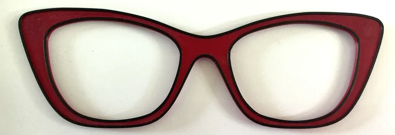 Wanda Topper; red outline