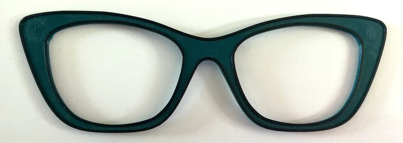 Wanda Topper; forest green outline