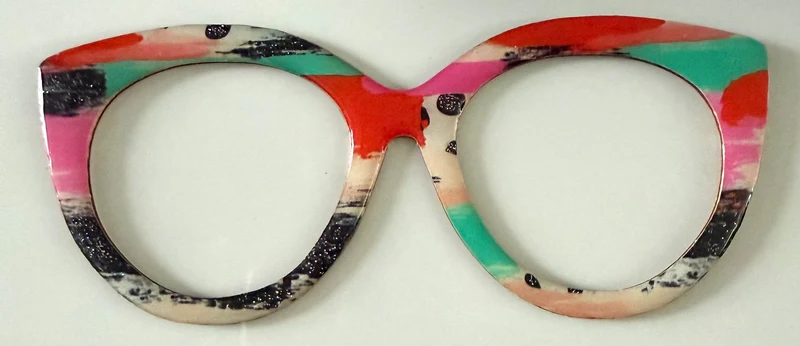 Zuri Topper; multicolored design