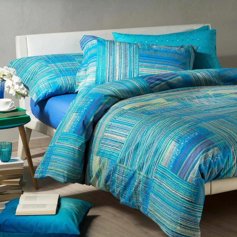 Completo Copripiumino cosmo Bohemian in Cotone