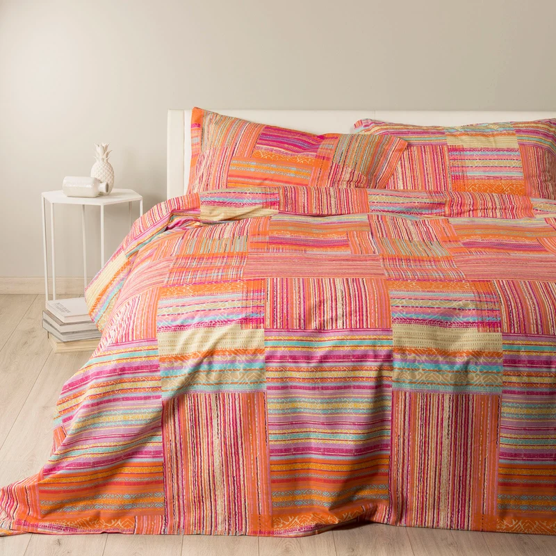 Copripiumino con federe cosmo Bohemian in Cotone