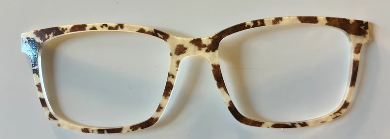 PAIR Kirby Topper, cow print