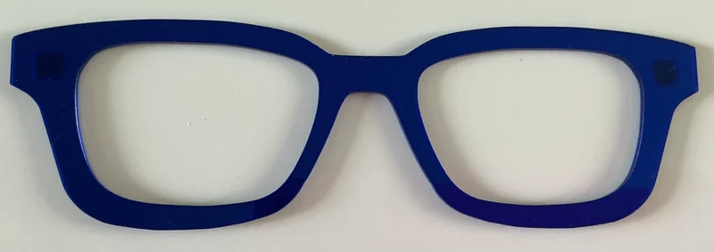Finley Topper; thick; deep blue