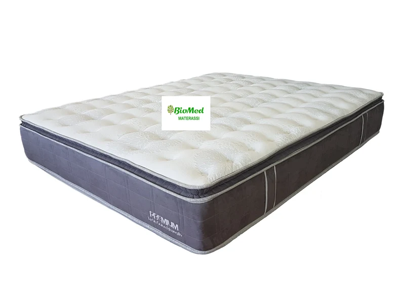 Materasso a molle Insacchettate e Memory altezza 30 cm misura matrimoniale King 180x200