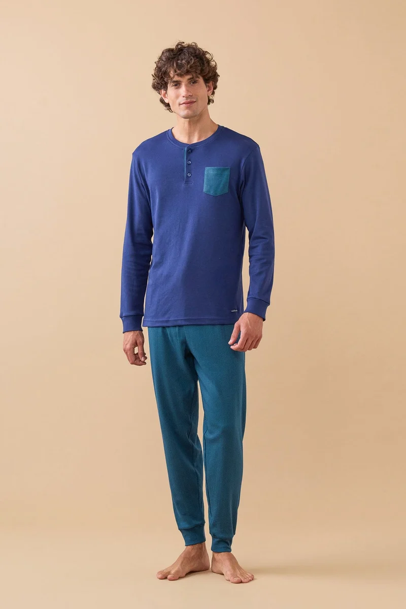 Pigiama Uomo Caldo Cotone Noidinotte – FC003313