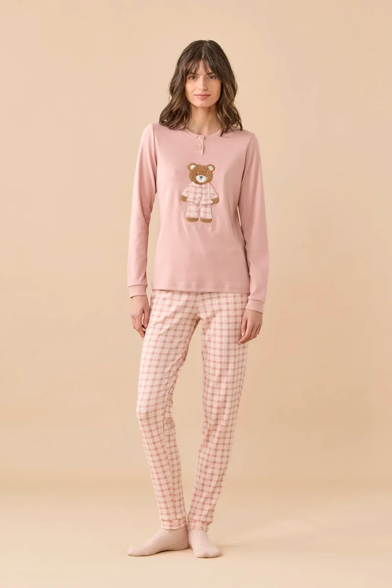 Pigiama Donna Caldo Cotone Noidinotte – FA009747