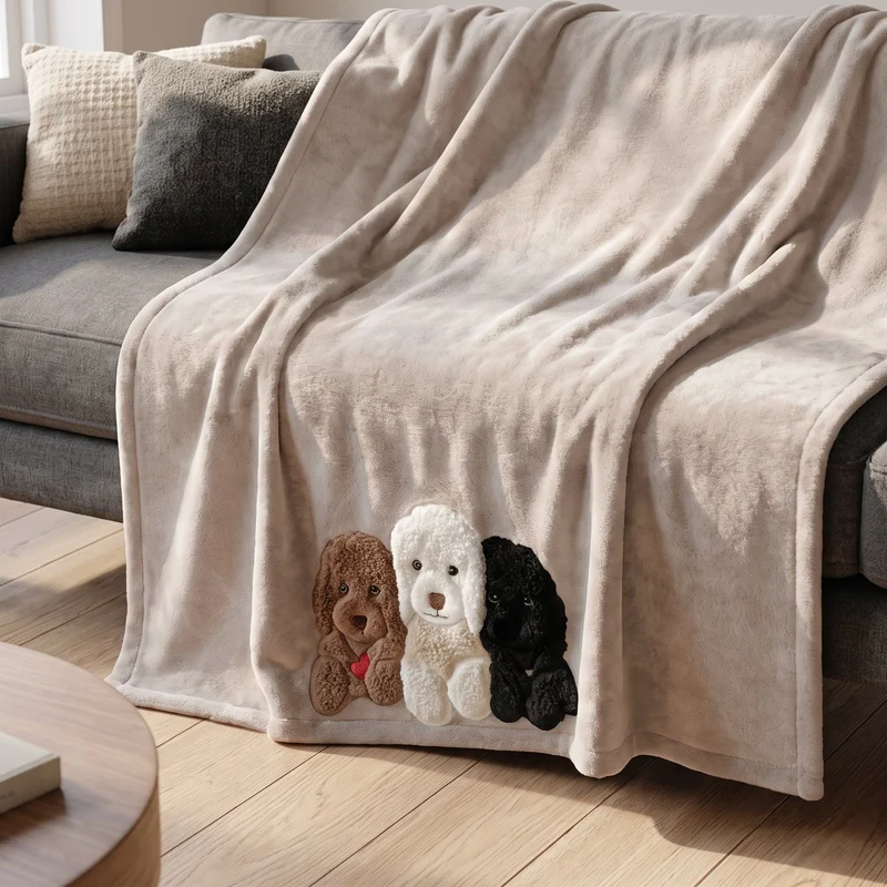 Plaid Morbidotto Sleep Trio Soft Daunex – 150×200 cm