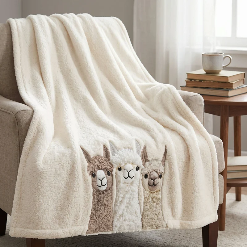 Plaid Morbidotto Sleep Tre Alpaca Daunex – 150×200 cm