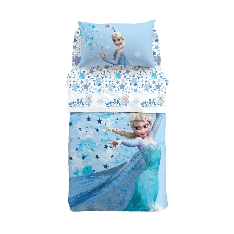 Copriletto Primaverile frozen dream in Cotone 90 gr/mq