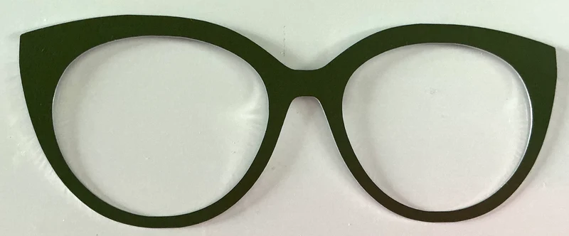 Zuri Topper; metal; dark green