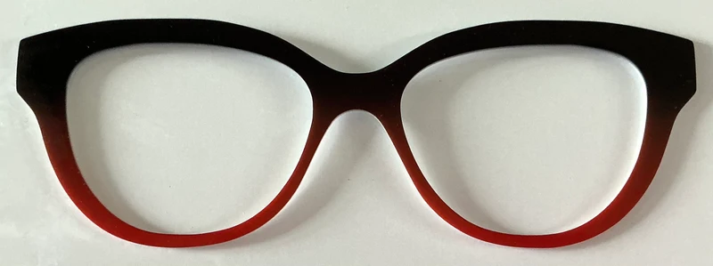 Quinn Topper; black to red gradient