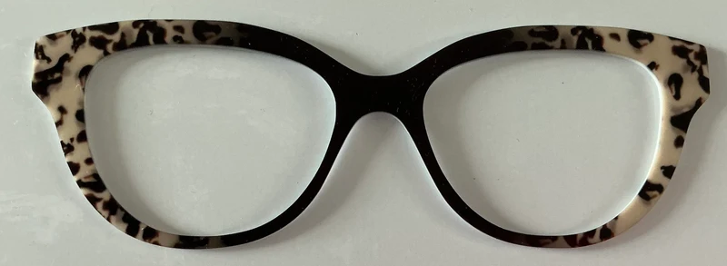 Quinn Topper; black with tan tort vertical fade