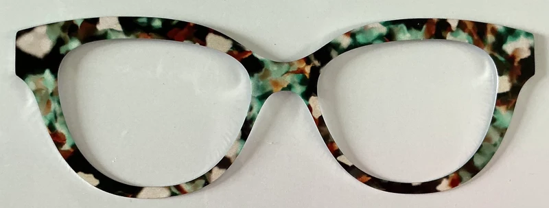 Quinn Topper; metal; turquoise tort