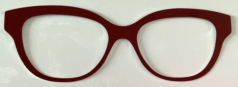 Quinn Topper; metal; burgundy