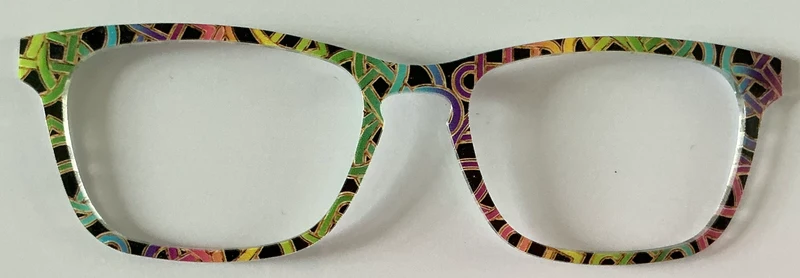 PAIR Casper Topper; rainbow Celtic knots