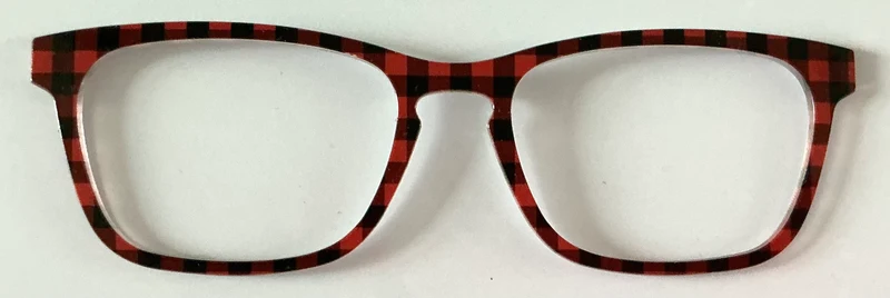 PAIR Casper Topper; Buffalo plaid