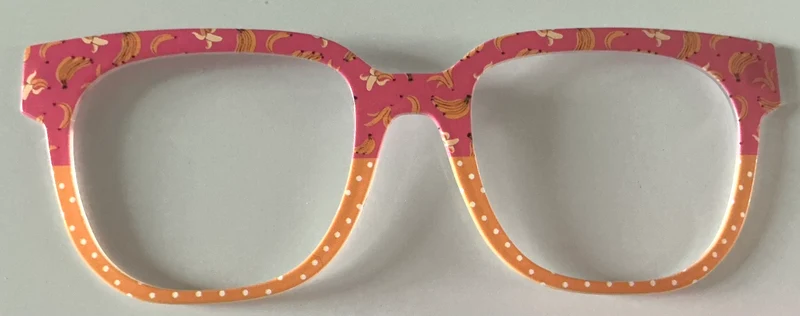 Murphy Topper; banana/polk dot split